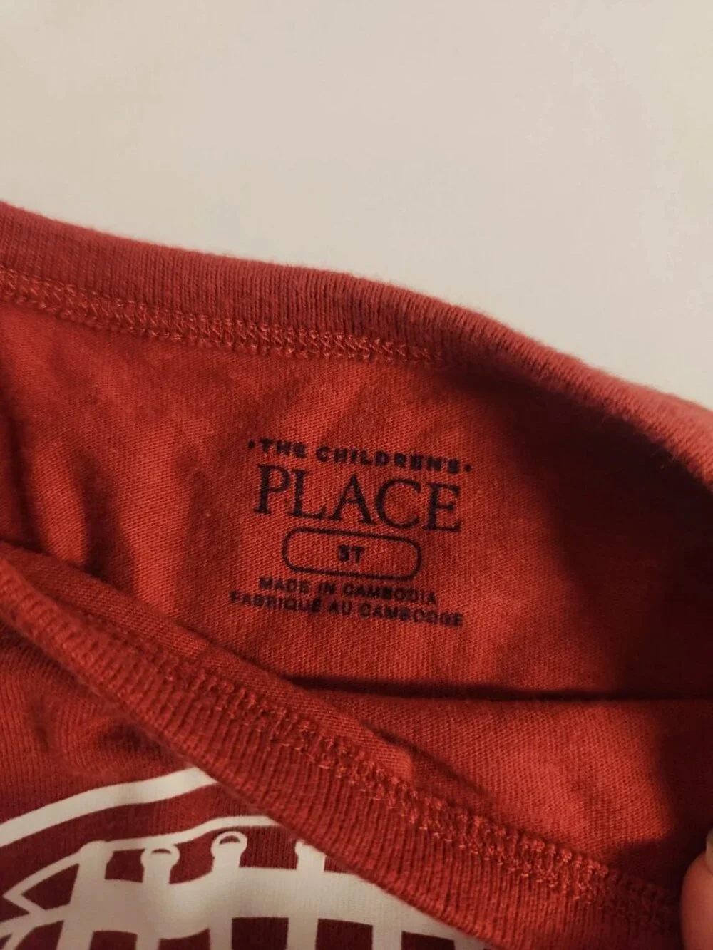 The Children's Place Football Season Long Sleeve Shirt 3t